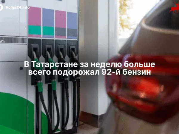 В Татарстане за неделю больше всего подорожал 92-й бензин