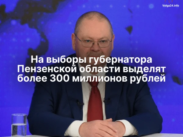 На выборы губернатора Пензенской области выделят более 300 миллионов рублей