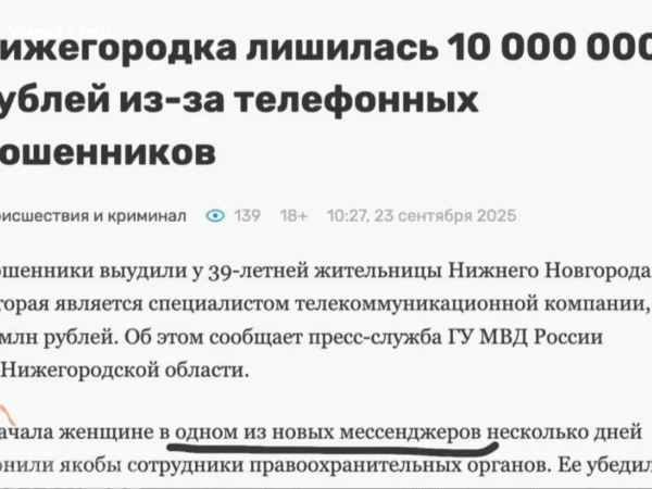 Власти и госСМИ начали скрывать название российского Max в новостях о мошенничестве