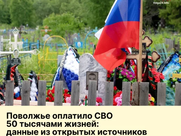 Поволжье оплатило СВО 50 тысячами жизней: данные из открытых источников