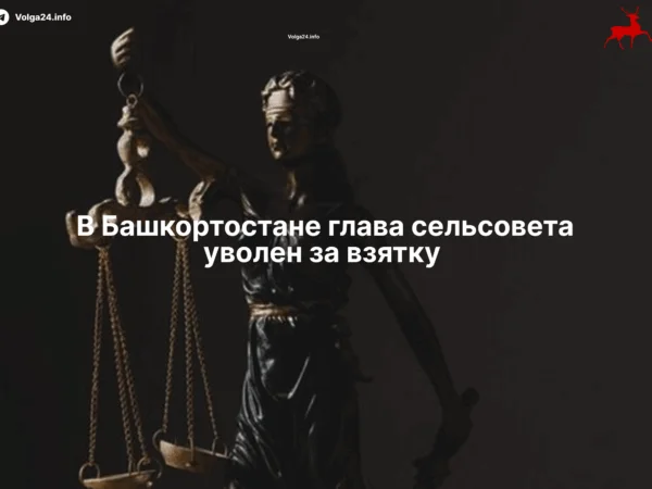 В&nbsp;Башкортостане глава сельсовета уволен за&nbsp;взятку 